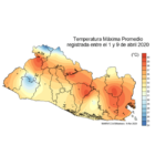 Estado actual de la temperatura del agua en las playas de El Salvador